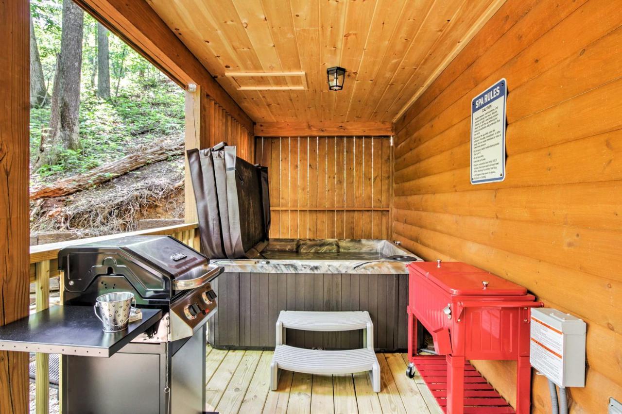 Gatlinburg Cabin With Hot Tub 5 Mi To Downtown Eksteriør billede